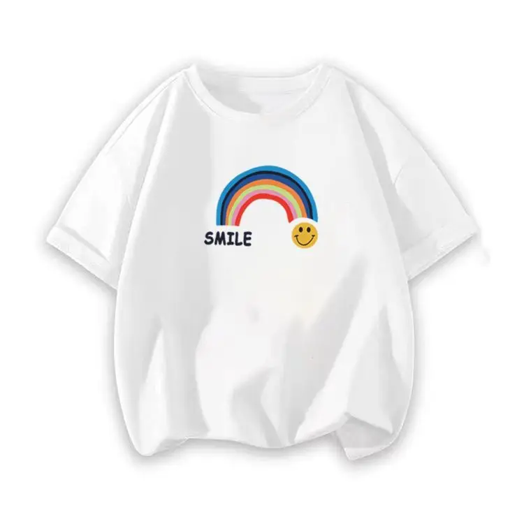 Boys & Girls Matching T-Shirt Summer Set White Cotton 2025 — feature 14