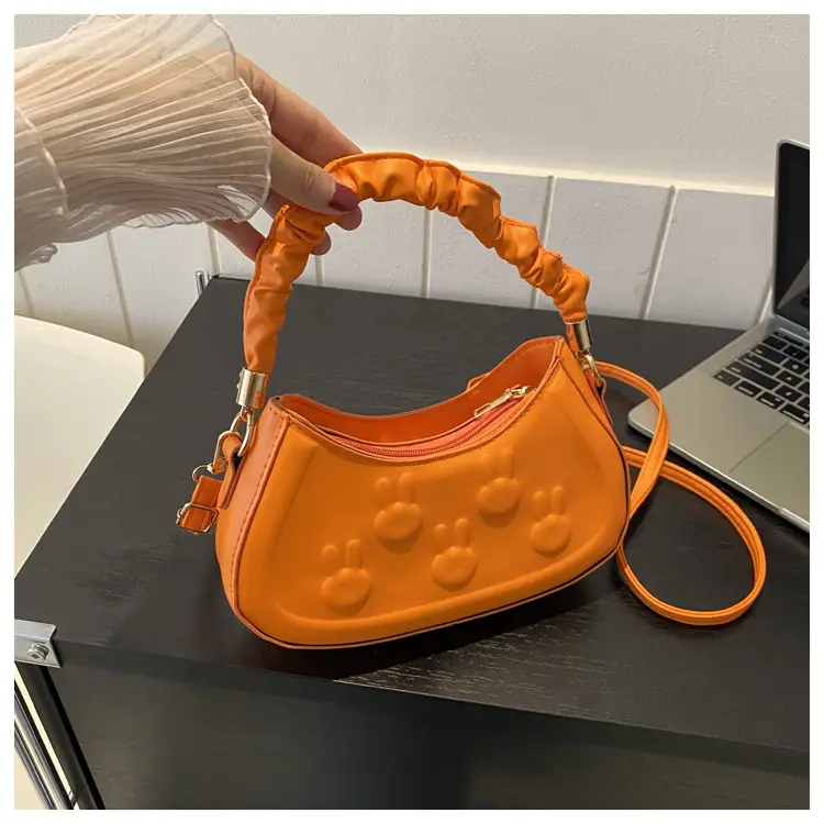 Green Bunny Embroidered Shoulder Bag for Women — feature 16