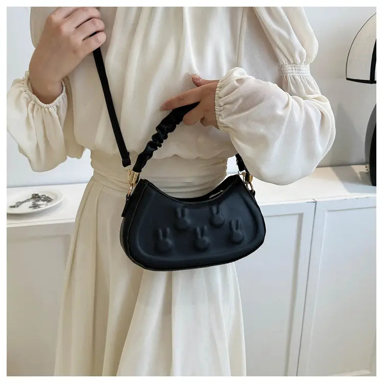 Green Bunny Embroidered Shoulder Bag for Women — feature 19