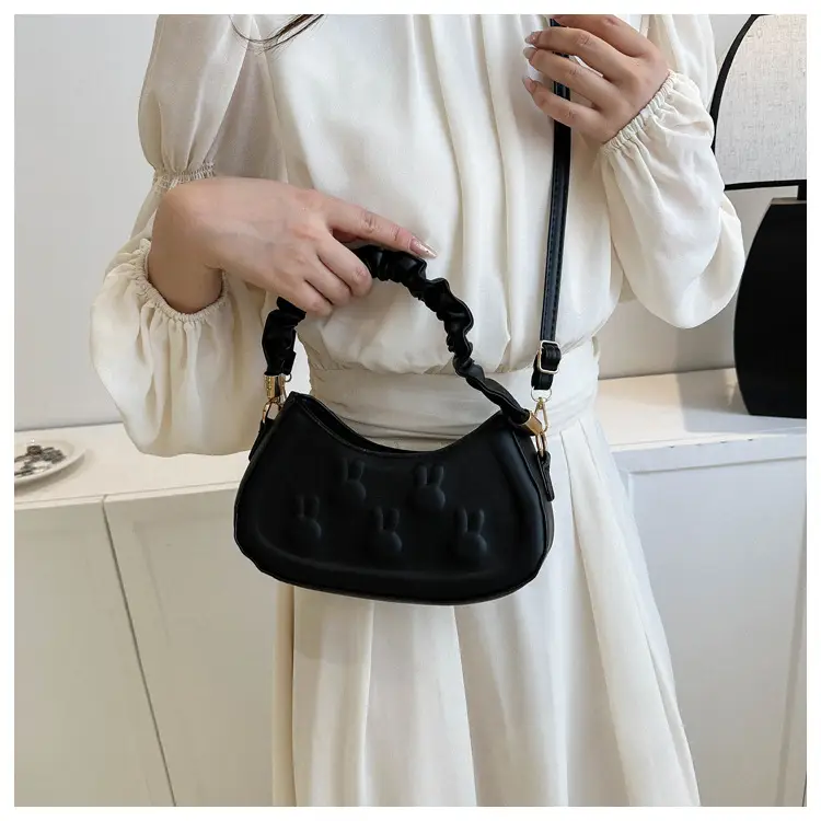 Green Bunny Embroidered Shoulder Bag for Women — feature 20