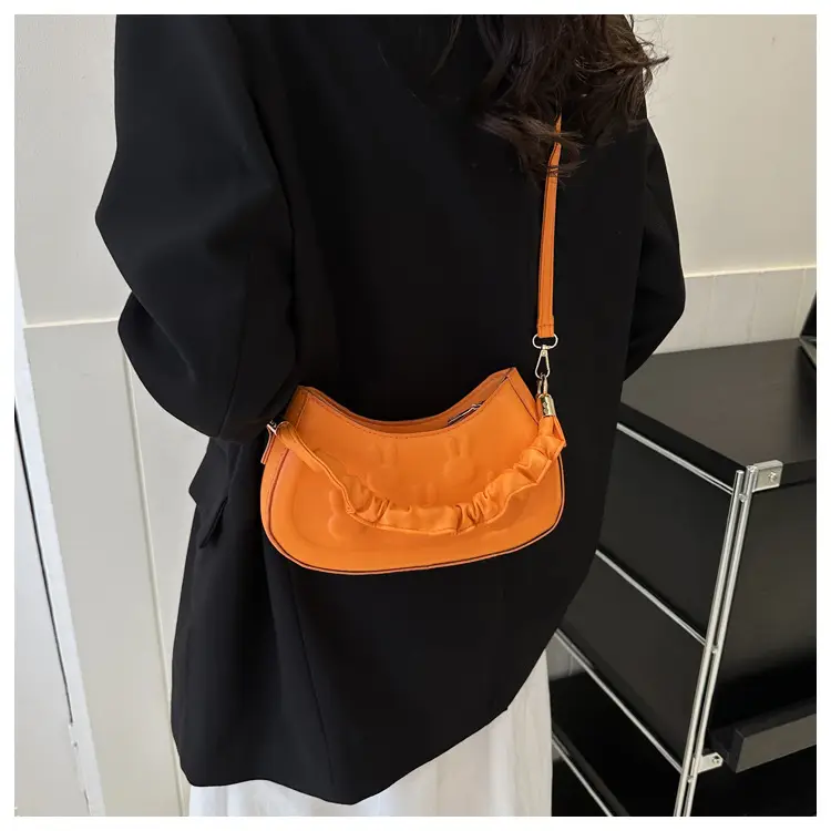 Green Bunny Embroidered Shoulder Bag for Women — feature 24