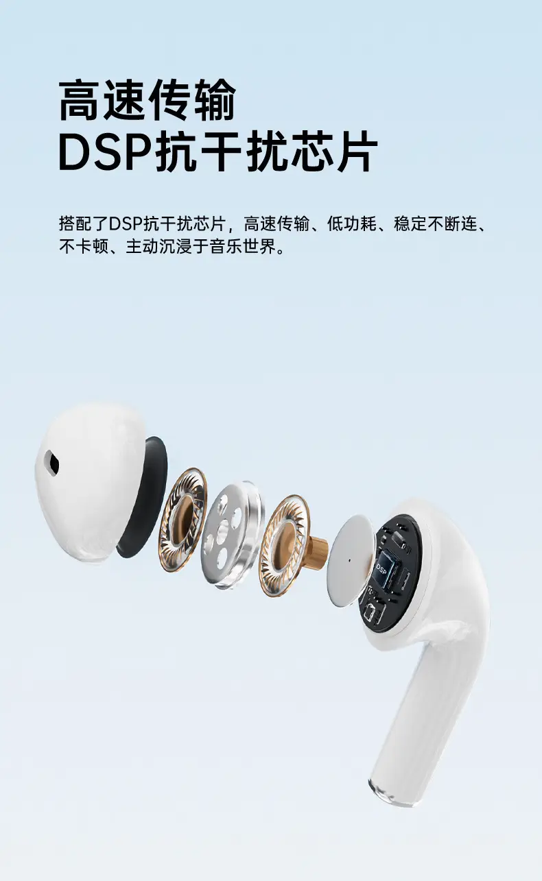 Huaqiangbei Fourth, Fifth, and Sixth Generation Tws Jerry Bluetooth Earphones Are Compatible with Apple, Huawei, and Android — feature 8