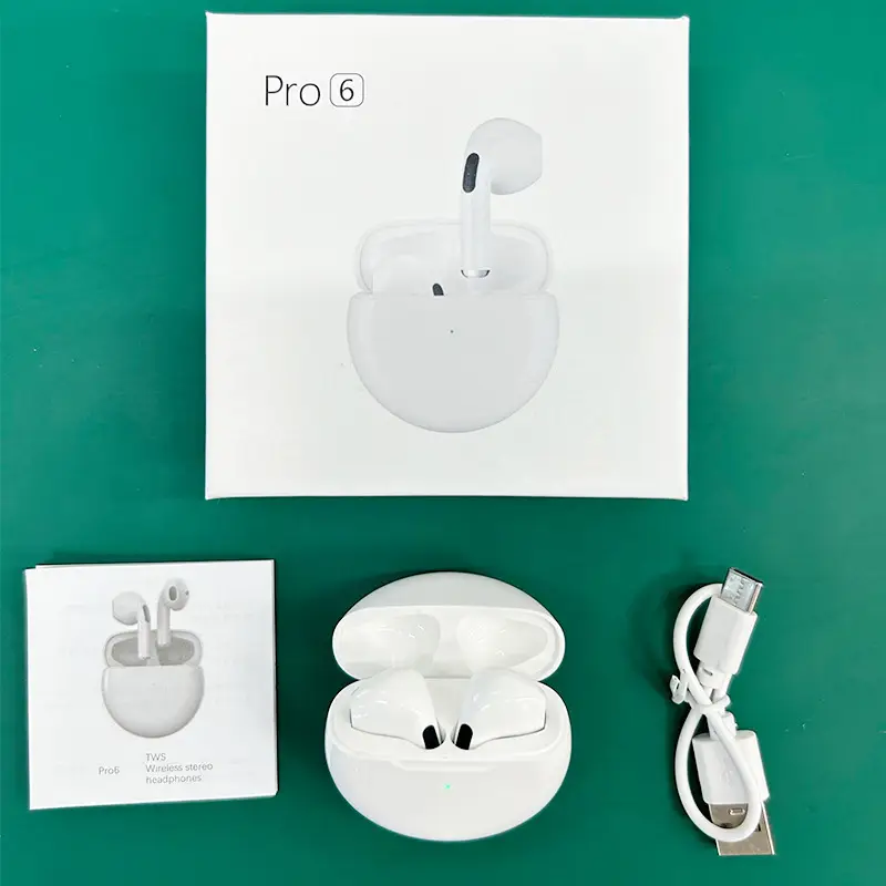 Huaqiangbei Fourth, Fifth, and Sixth Generation Tws Jerry Bluetooth Earphones Are Compatible with Apple, Huawei, and Android