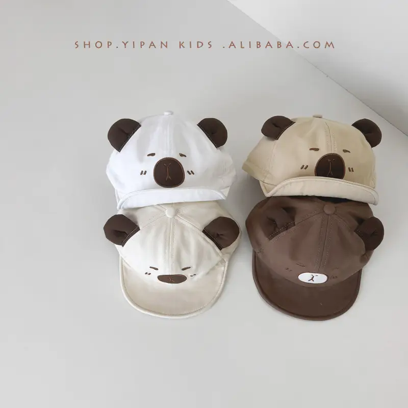 Cute Bear Hat for Boys Girls Spring Autumn 2025 - Image 5