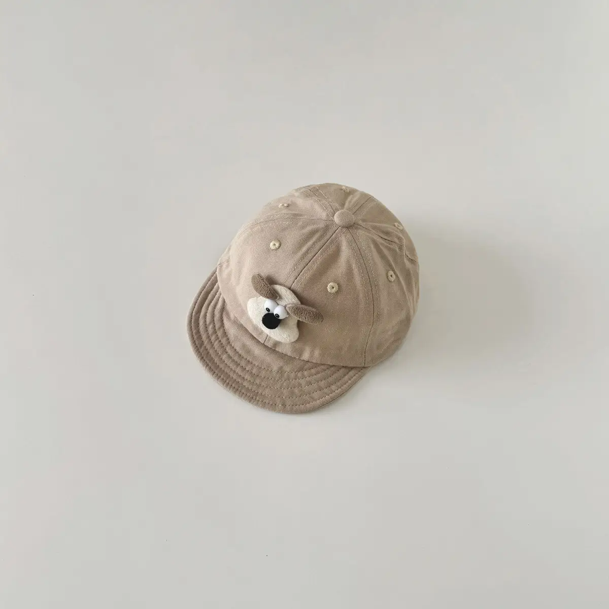Cute Cartoon Baby Caps Brown Beige Spring Autumn - Image 2