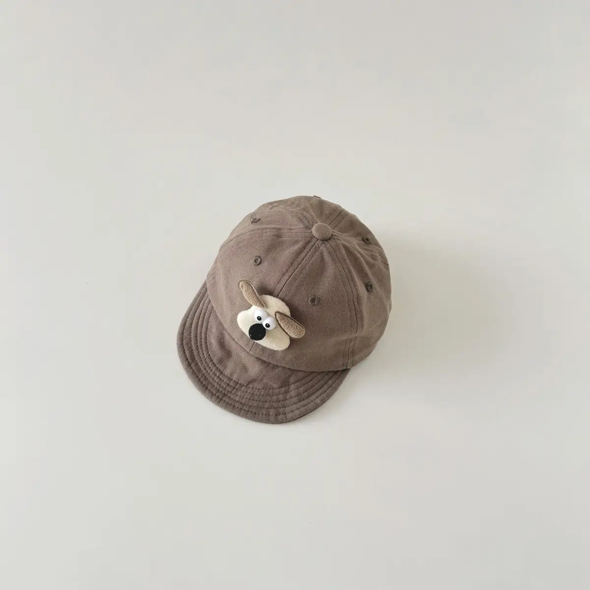 Cute Cartoon Baby Caps Brown Beige Spring Autumn - Image 4