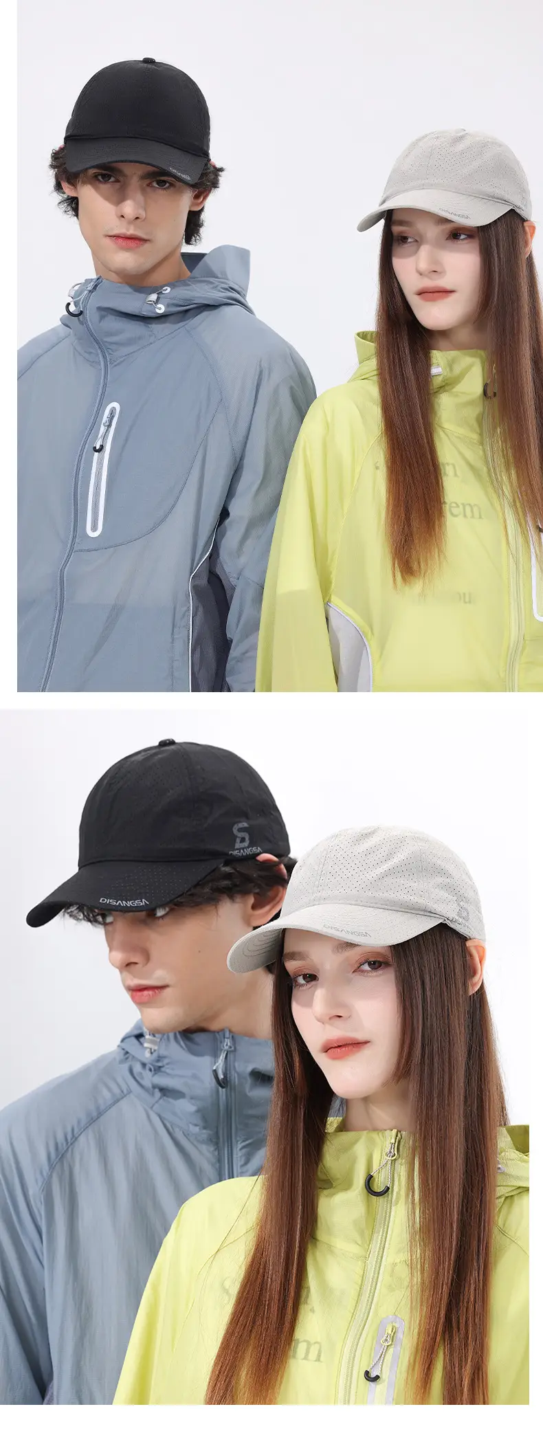 Di Sang Original Perforated Baseball Cap Black — feature 13