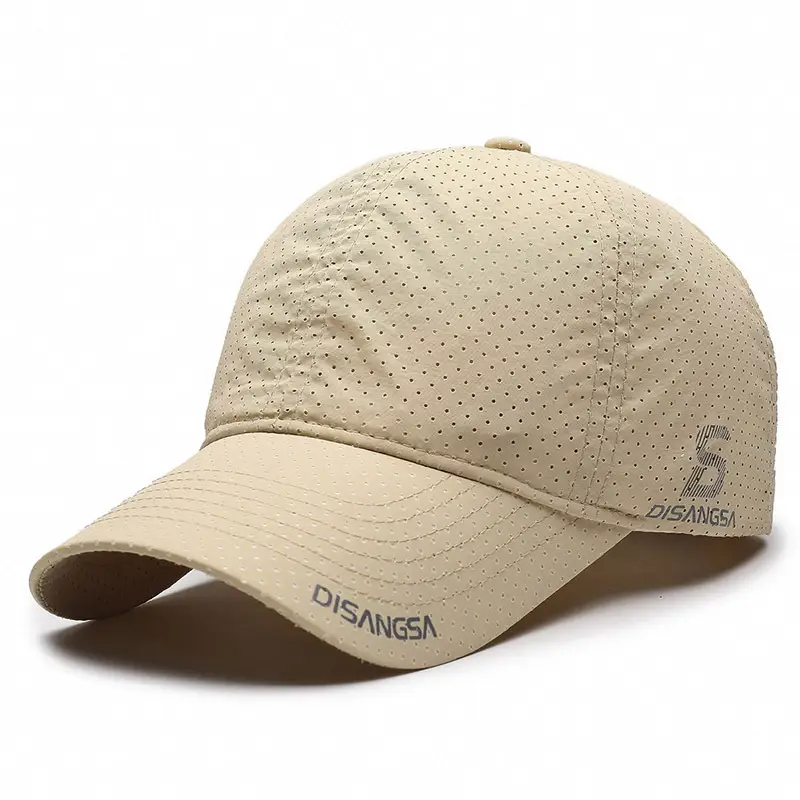 Di Sang Original Perforated Baseball Cap Black
