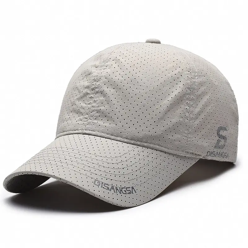 Di Sang Original Perforated Baseball Cap Black