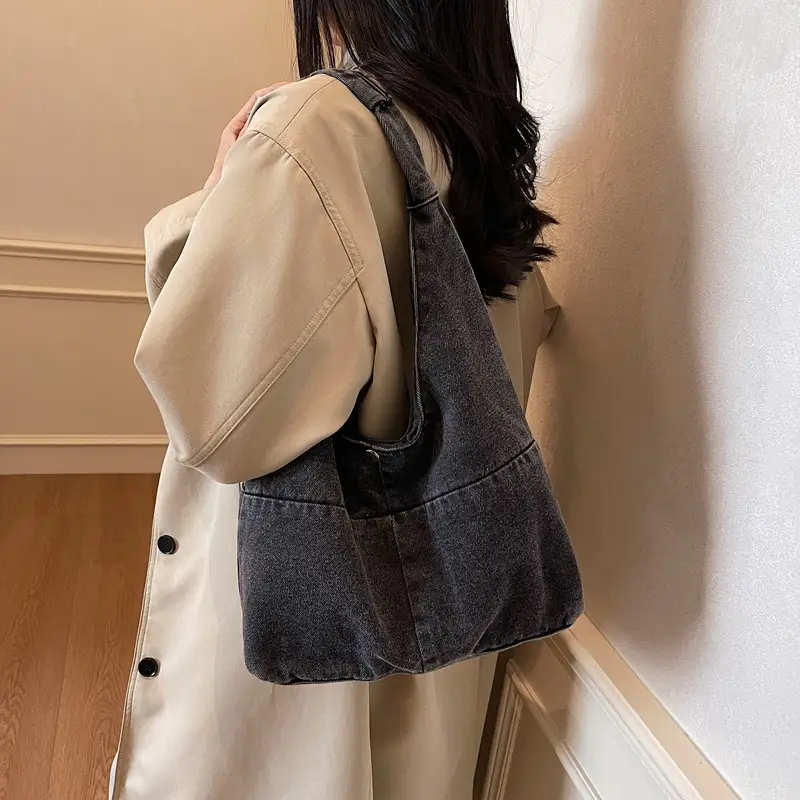 Denim Crossbody Bag Women Large Capacity 2025 - Image 6