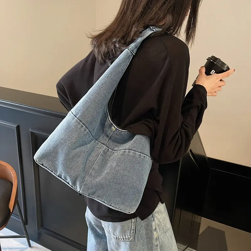 Denim Crossbody Bag Women Large Capacity 2025 - Image 7