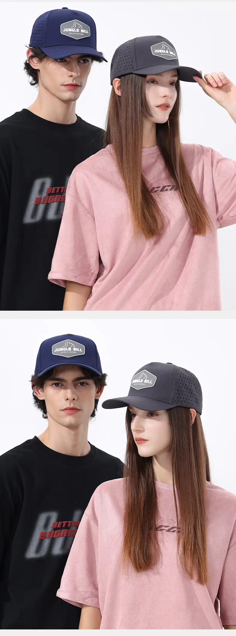 Jungle Bill Original Baseball Cap Waterproof Hard Top Sunshade — feature 11
