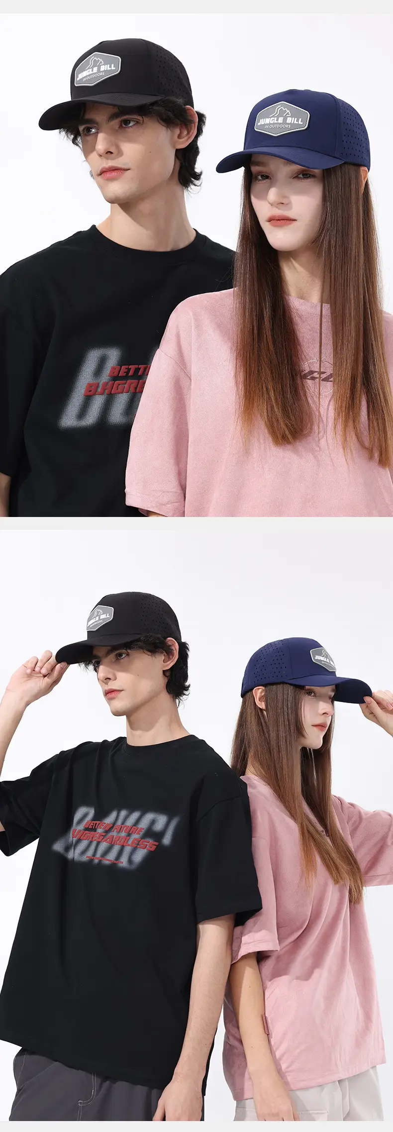 Jungle Bill Original Baseball Cap Waterproof Hard Top Sunshade — feature 9