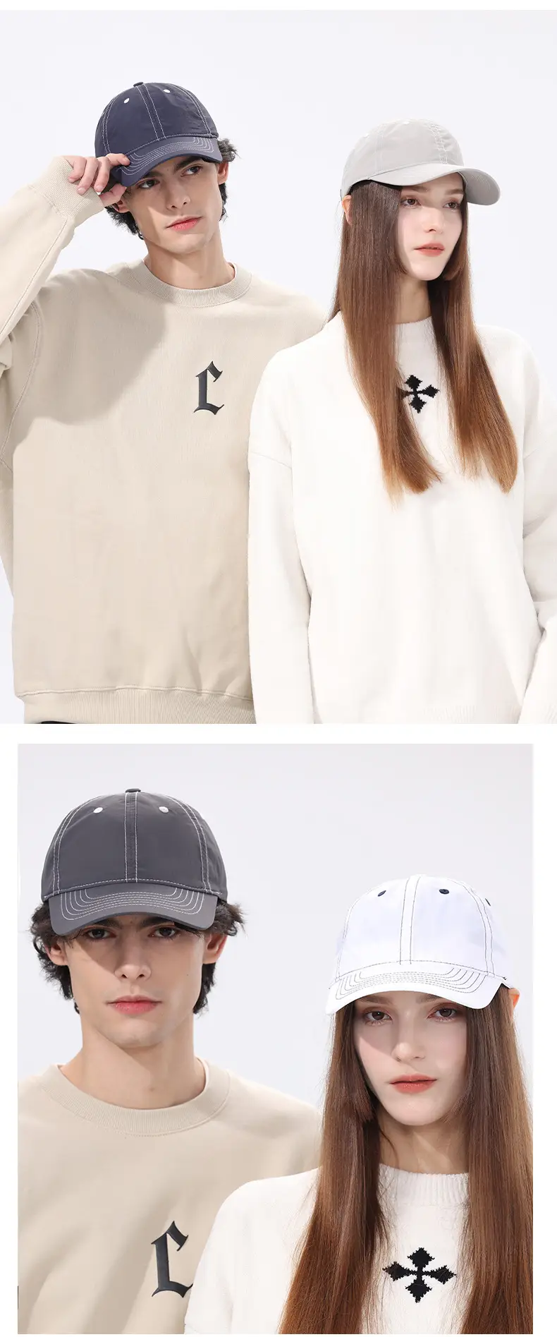 Black Baseball Cap Lightweight Waterproof Men Women — feature 10