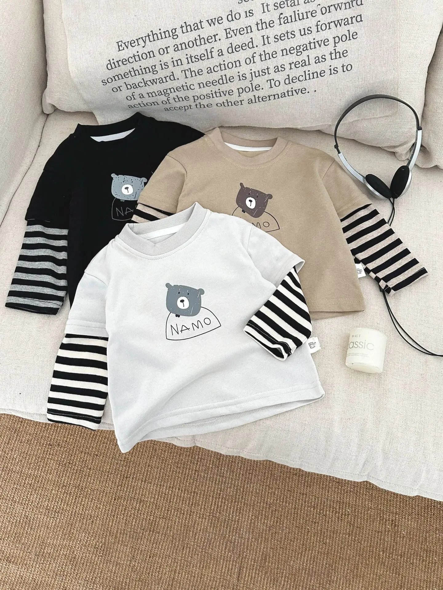 Boys Round Neck Long Sleeve T-Shirt Spring 2026 - Image 2