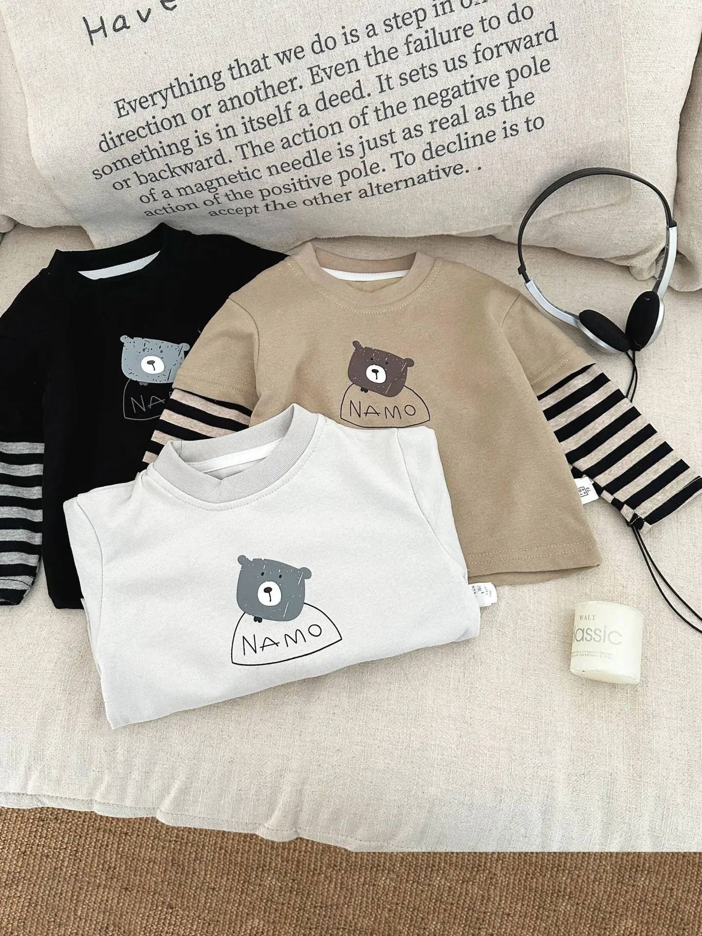 Boys Round Neck Long Sleeve T-Shirt Spring 2026 - Image 4