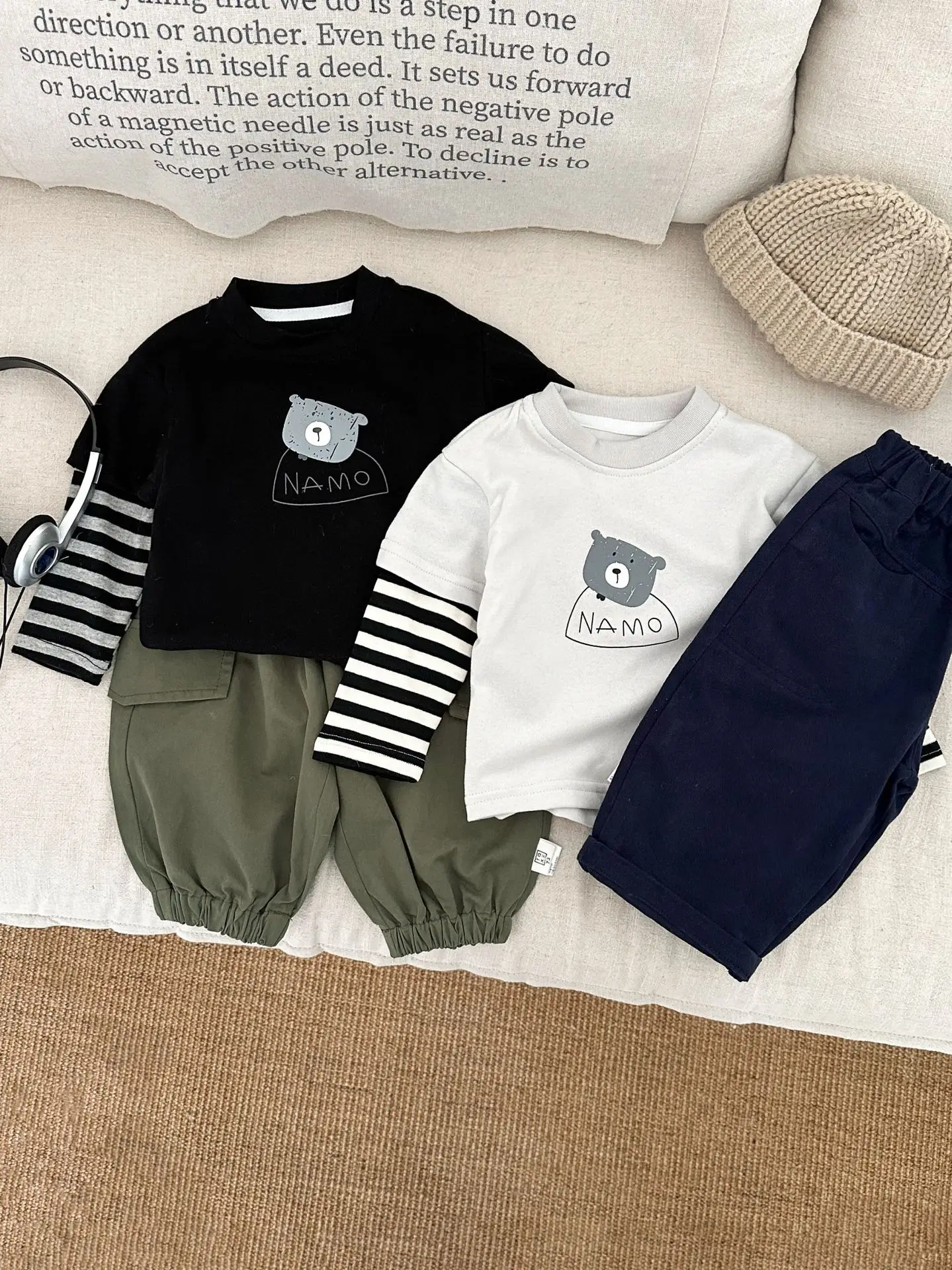 Boys Round Neck Long Sleeve T-Shirt Spring 2026 - Image 5