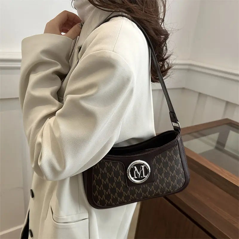 2025 Spring Underarm Bag Women Retro Square Bag South Korea - Image 5