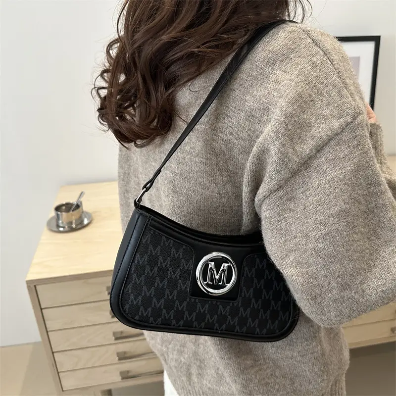 2025 Spring Underarm Bag Women Retro Square Bag South Korea - Image 7