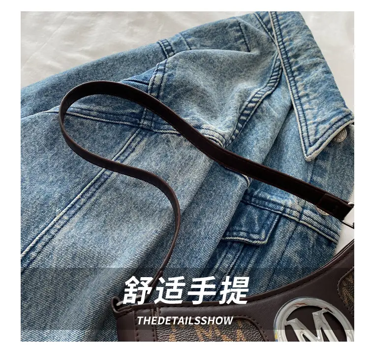 2025 Spring Underarm Bag Women Retro Square Bag South Korea — feature 4