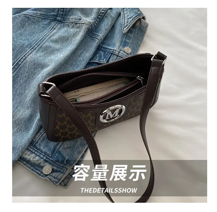 2025 Spring Underarm Bag Women Retro Square Bag South Korea — feature 7