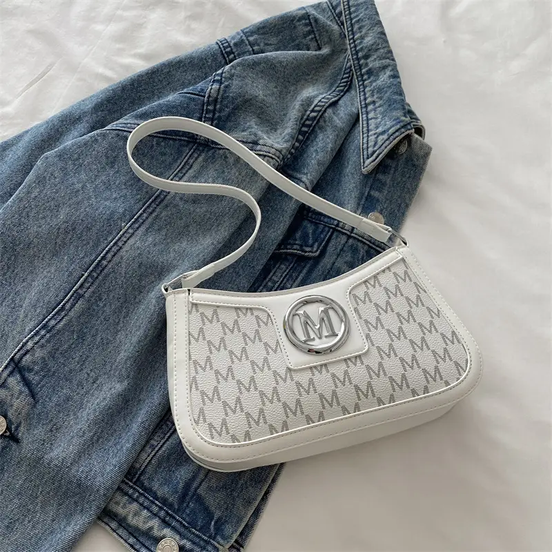2025 Spring Underarm Bag Women Retro Square Bag South Korea - Image 2