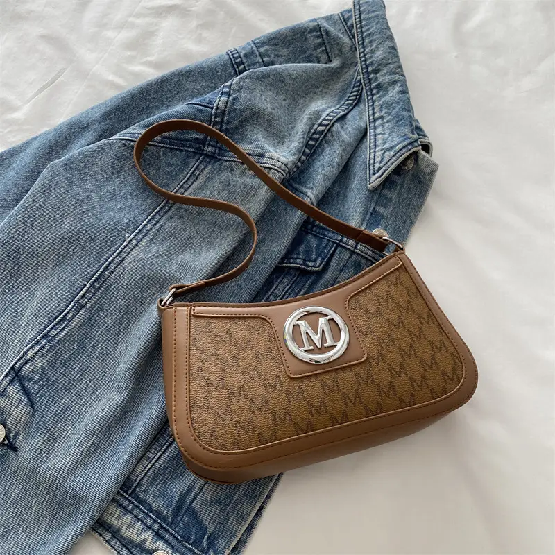 2025 Spring Underarm Bag Women Retro Square Bag South Korea - Image 4
