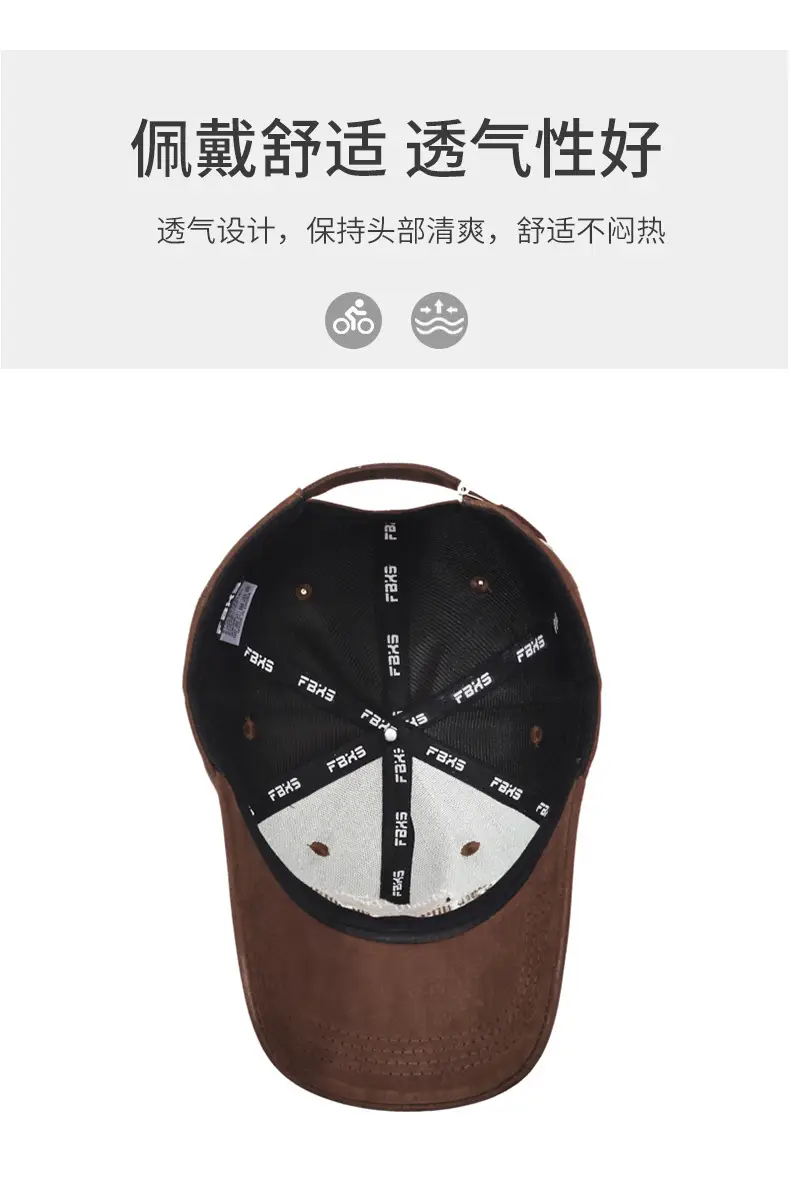 Foxy Cross Embroidered Baseball Caps for Men — feature 5