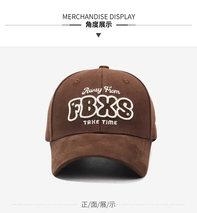 Foxy Cross Embroidered Baseball Caps for Men — feature 9
