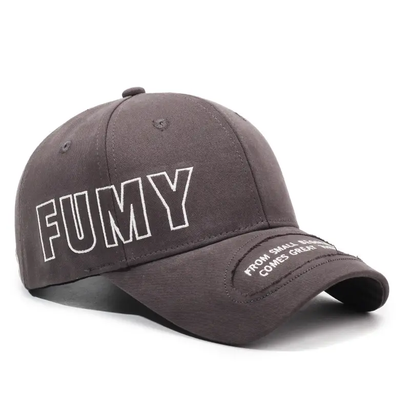 FUMY Retro Black Baseball Cap for Men Women - Image 2