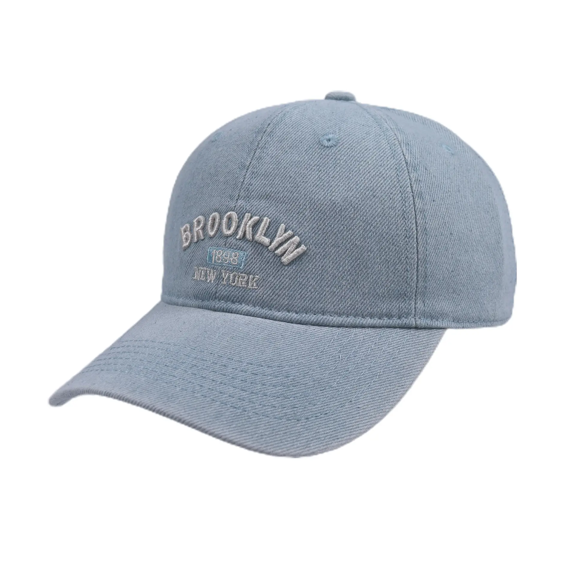 Men's Blue Brooklyn Embroidered Baseball Cap
