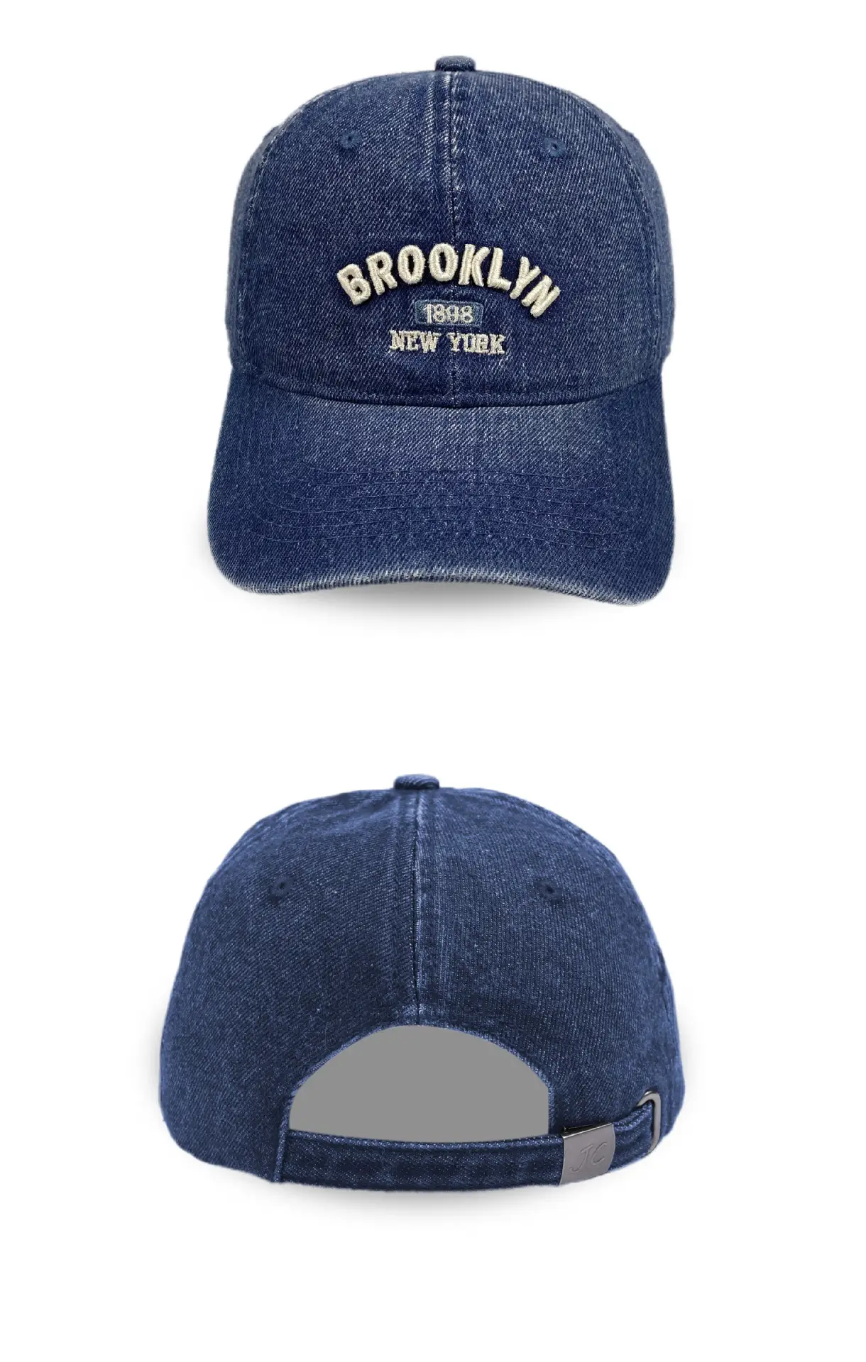 Men's Blue Brooklyn Embroidered Baseball Cap — feature 8