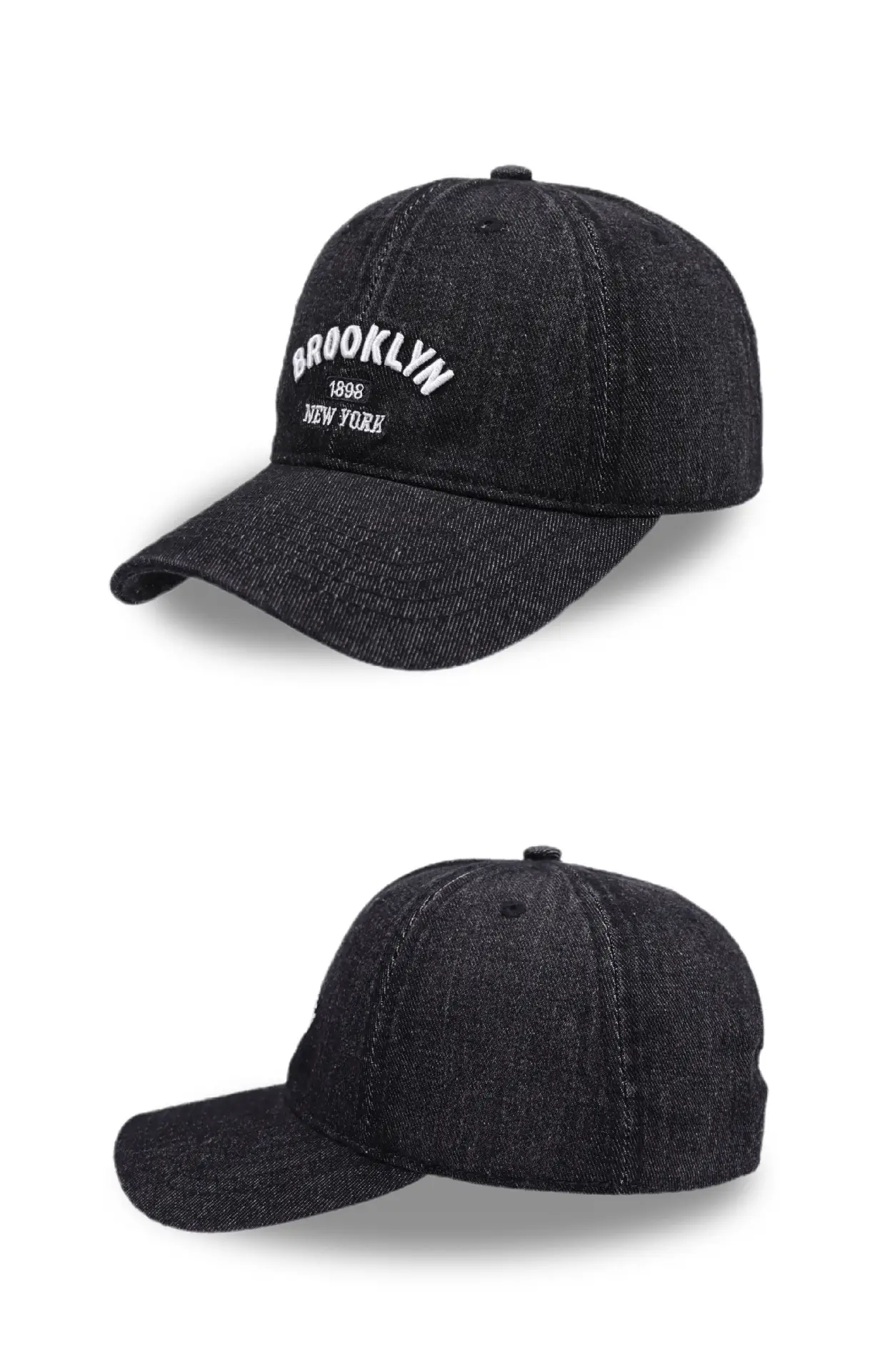 Men's Blue Brooklyn Embroidered Baseball Cap — feature 9