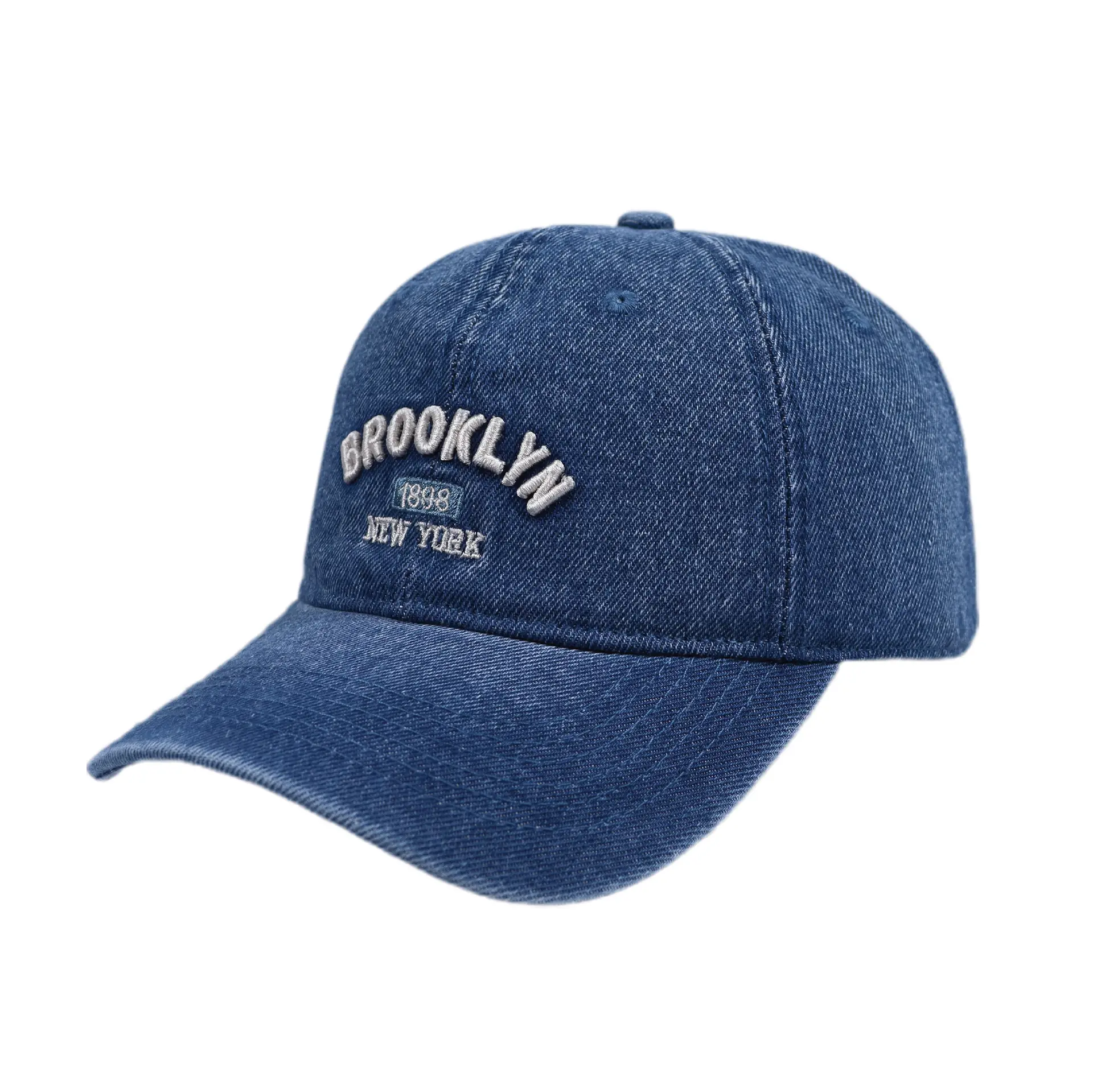 Men's Blue Brooklyn Embroidered Baseball Cap