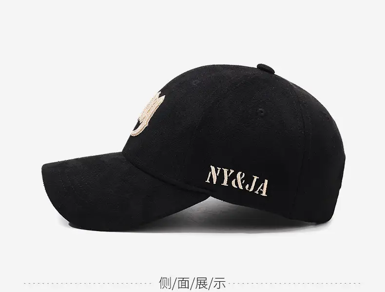 New Korean Style Embroidered Cap Women Men Spring Autumn Sunshade Baseball Cap — feature 11