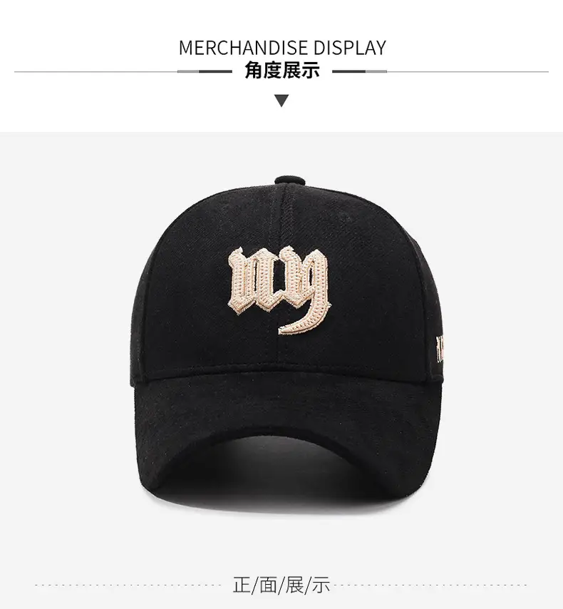 New Korean Style Embroidered Cap Women Men Spring Autumn Sunshade Baseball Cap — feature 9