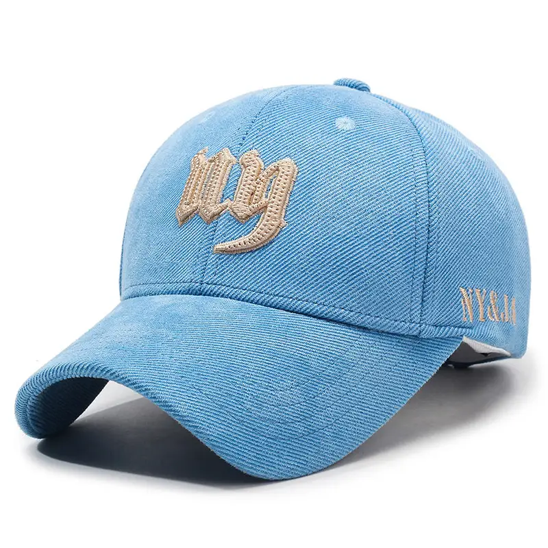 New Korean Style Embroidered Cap Women Men Spring Autumn Sunshade Baseball Cap - Image 3