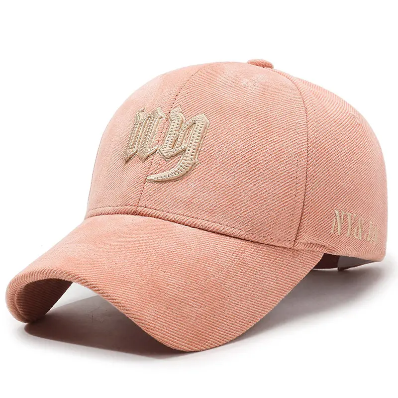 New Korean Style Embroidered Cap Women Men Spring Autumn Sunshade Baseball Cap - Image 4
