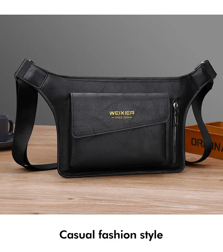 Men's Waterproof Crossbody Bag Tan Large Capacity — feature 20