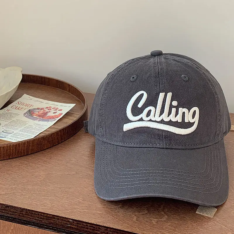 Women Maroon Calling Embroidered Baseball Cap - Image 9