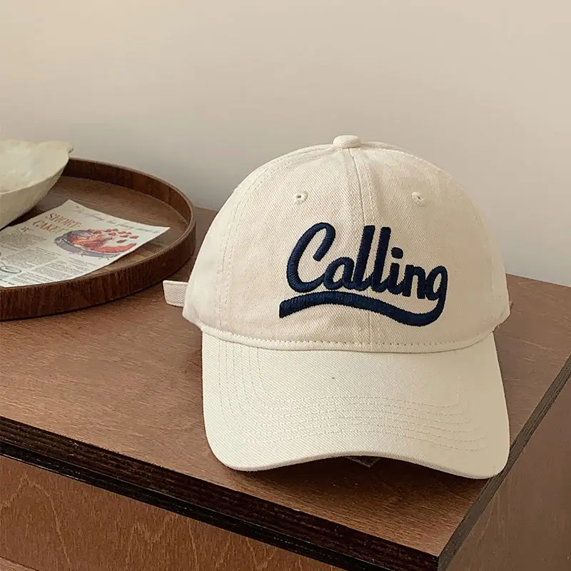 Women Maroon Calling Embroidered Baseball Cap - Image 2