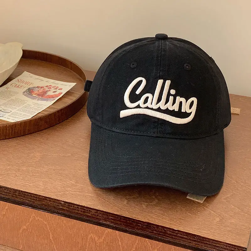 Women Maroon Calling Embroidered Baseball Cap - Image 4