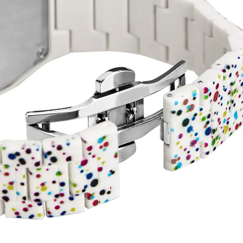 Student Quartz Watch Color Spotted Sports Wear