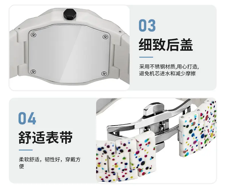 Student Quartz Watch Color Spotted Sports Wear — feature 12