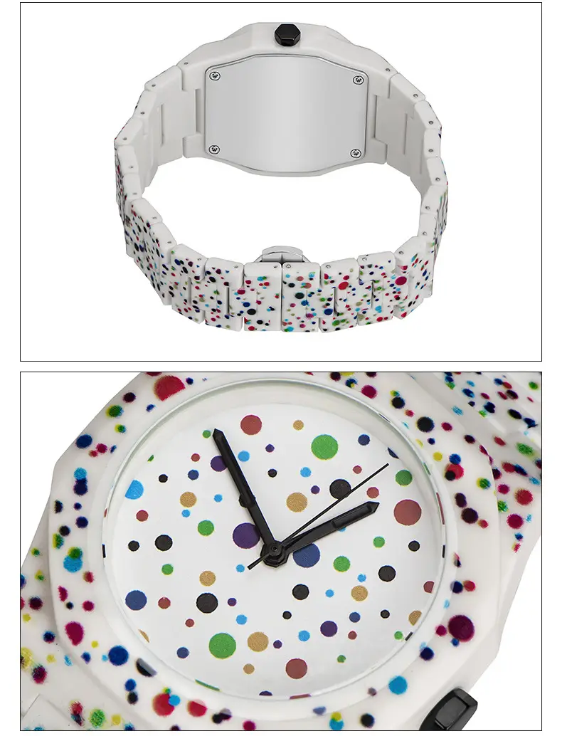 Student Quartz Watch Color Spotted Sports Wear — feature 14