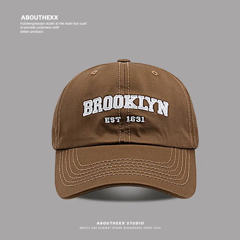 Green Brooklyn Embroidered Baseball Cap for Women - Image 2