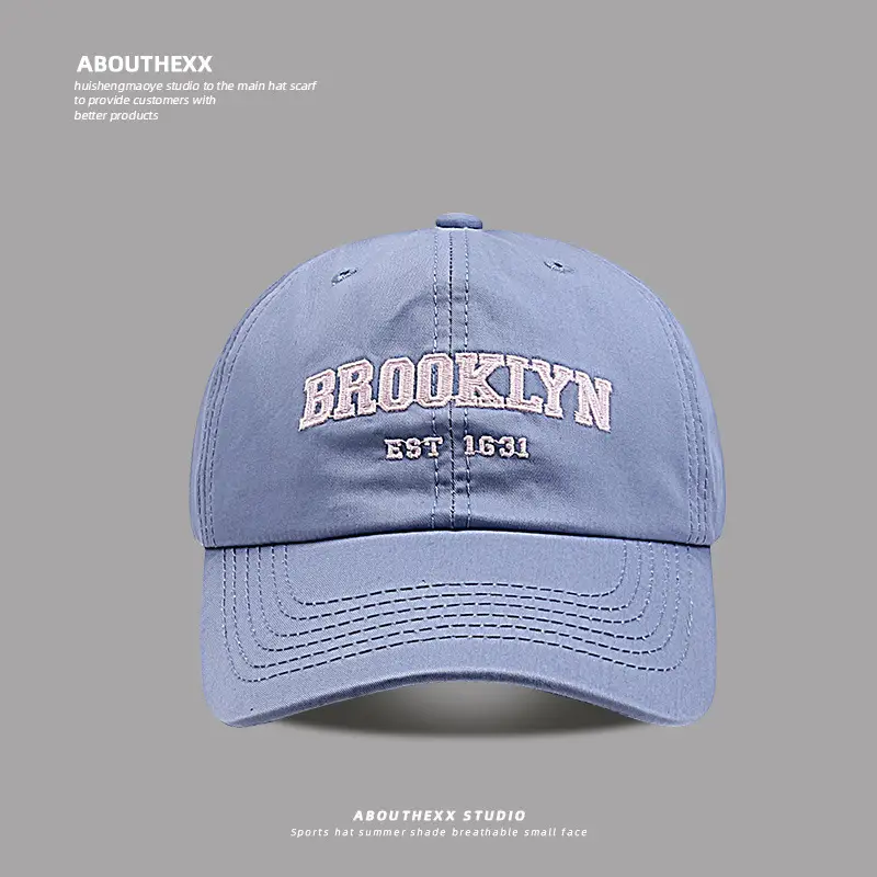 Green Brooklyn Embroidered Baseball Cap for Women - Image 3