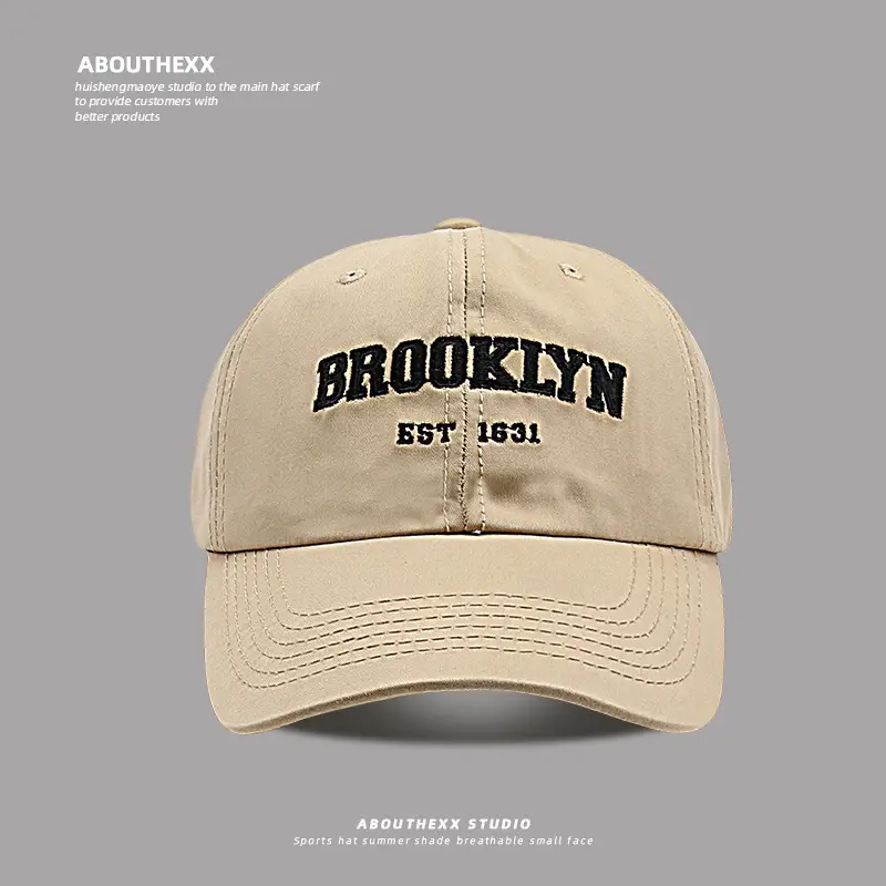 Green Brooklyn Embroidered Baseball Cap for Women - Image 4