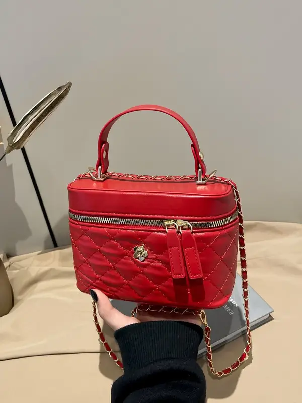 2026 Rhombus Chain Shoulder Crossbody Bag for Women - Image 7