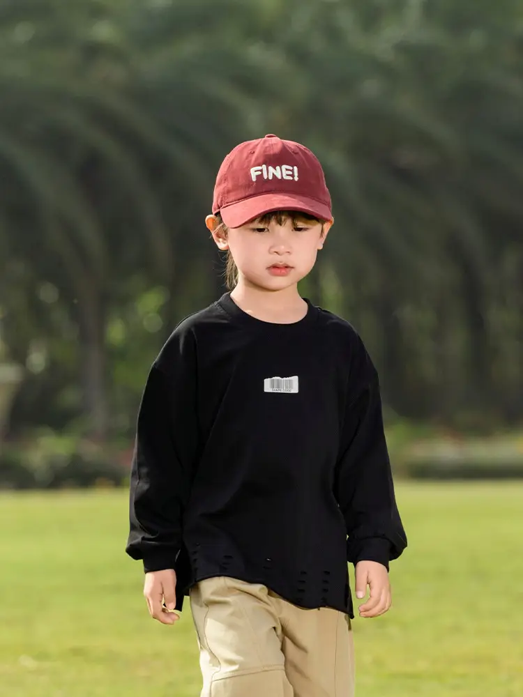 Kids Korean Style Hoodie Set for Boys All Match - Image 4